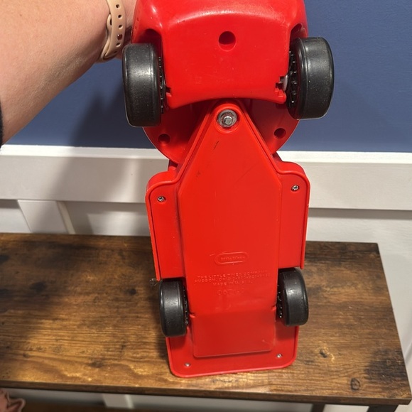 Vintage little tikes fire engine red with white ladder - Picture 8 of 10